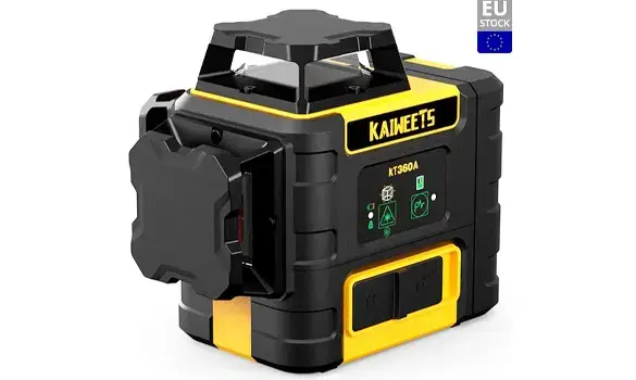 34.28% d'économies sur le niveau laser autonivelant KAIWEETS KT360A, 3 X 360 avec ce code promo Geekbuying