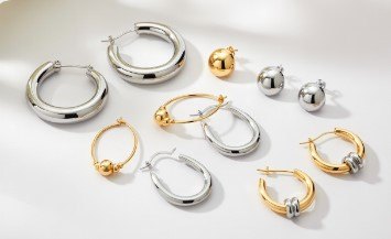 Dès 14,70 CHF, sublimez votre visage avec des boucles d'oreilles créoles chez Christ
