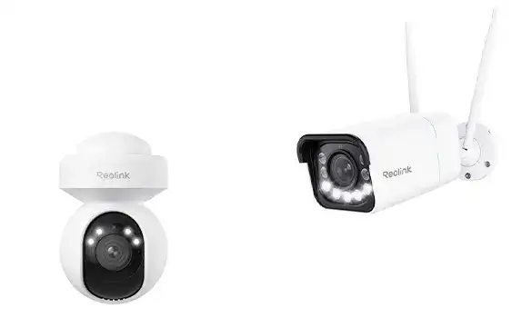 Jusqu'à 25% de rabais sur une sélection de caméras de vidéosurveillance intelligente Abus et Reolink avec ce code promo Conrad