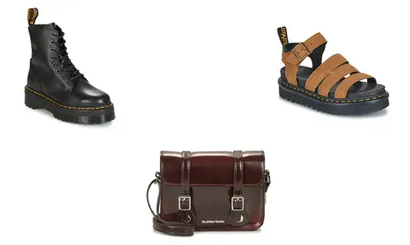 Remise de 15% sur les chaussures et sacs Dr. Martens dès 80CHF de commande  via ce code promo Spartoo