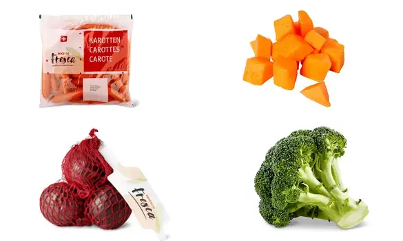 Promotion jusqu'à 40% sur les fruits et légumes chez Migros