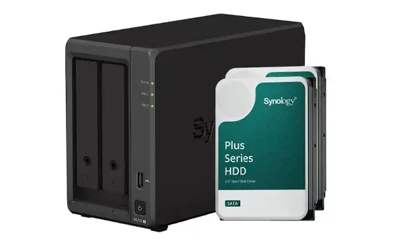 Promotion de 10% sur une collection de NAS et leurs disques durs Plus Series correspondants en utilisant ce code promo Digitec