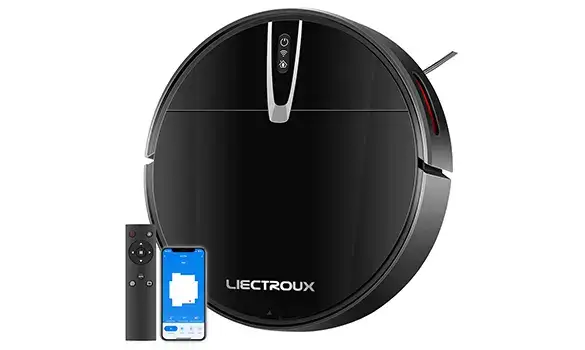 32,33% de promotion sur l'aspirateur robot Liectroux V3S Pro, aspiration 4000 Pa, nettoyage à sec et humide avec ce code promo Geekbuying