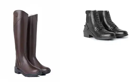 Remise de 16% sur les bottes et chaussures d'équitation Horze et B Vertigo dès 100CHF de commande via ce code promo Horze
