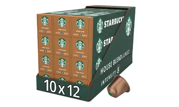 Rabais de 20% sur les packs de 120 capsules de café Starbucks avec ce code promo Galaxus