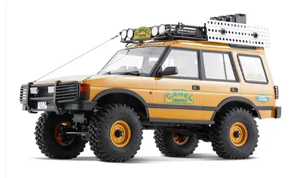 Code promo Banggood : réduc de 10% sur la voiture télécommandée FMS FCX10 Land Rover Discovery (Camel Trophy Edition)