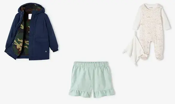 Soldes d'été: 20% de remise extra dès l'achat de 3 articles de mode et de maison signalés via ce code promo Vertbaudet
