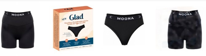 Remise jusqu'à 11% sur une panoplie de sous-vêtements menstruels chez Zur Rose