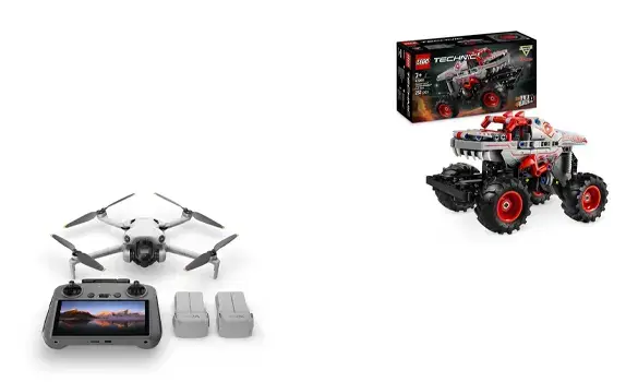 Déduction jusqu'à 150CHF sur une collection de jouets et de drones chez Interdiscount