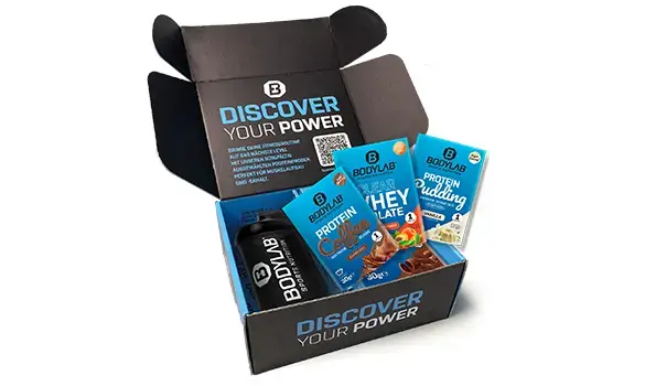 Remise de 77,22% sur la boîte Discovery Bodylab 6 x 30g et un shaker gratuit en utilisant ce code promo Bodylab24