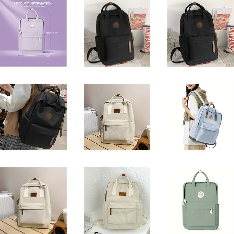 Vente flash : promotion de 40.03% sur le sac à dos vintage chez TEMU