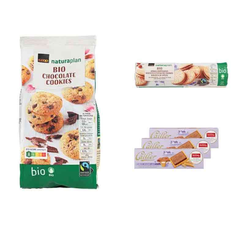 Ne ratez pas cette occasion ! Déduction jusqu'à 40% sur un choix de biscuits au chocolat chez Coop