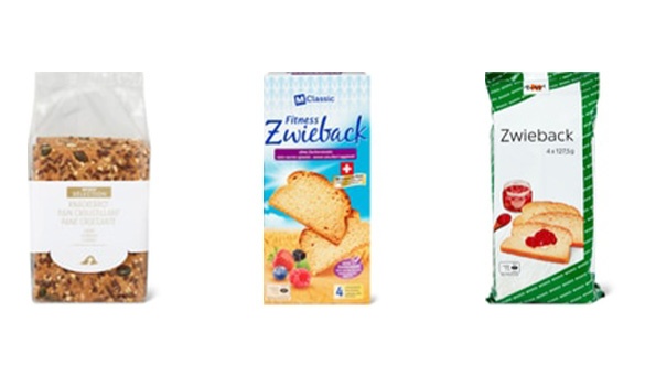 Profitez de pains croustillants et biscottes dès 2.25 CHF chez Migros