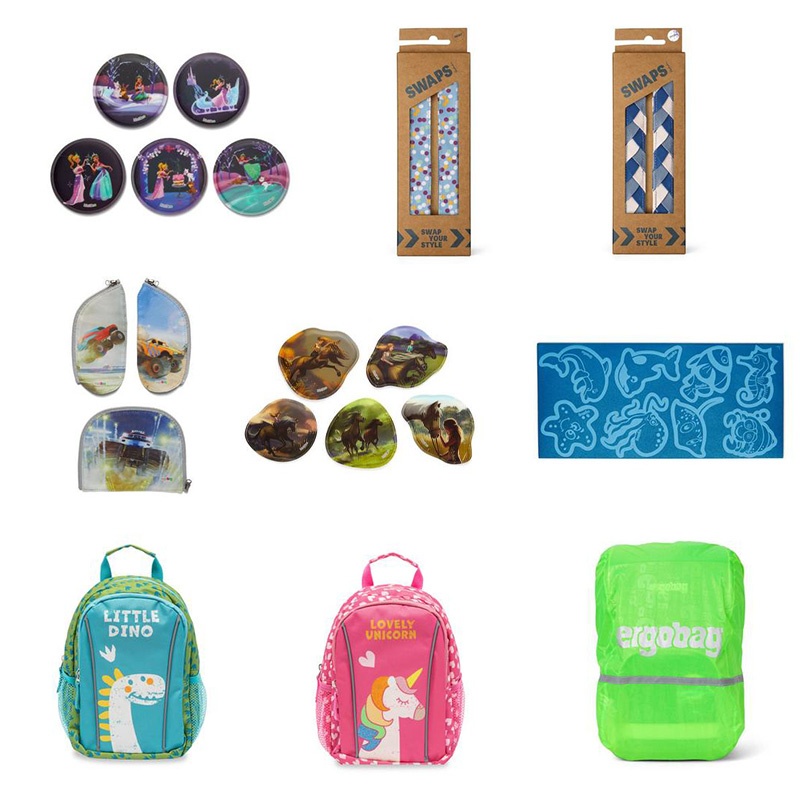 Économisez jusqu'à 50 % sur une sélection d'accessoires pour sacs à dos et cartables chez Manor