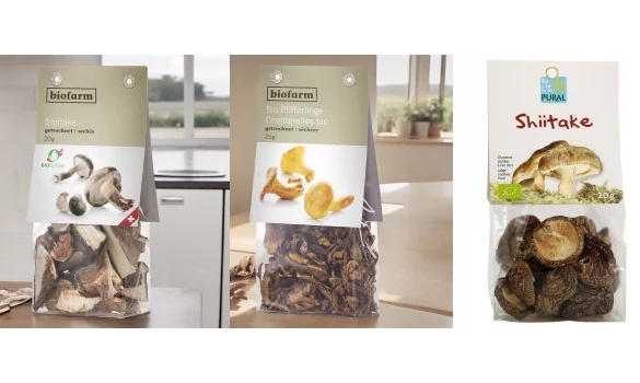 Champignons secs bio à partir de 4,75 CHF chez Green-Shop