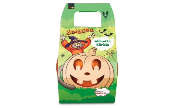 Remise de 20.1% sur la courge d'Halloween JaMaDu chez Coop